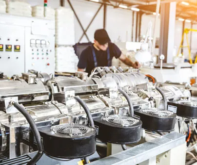 Engingeer Working On Polymers