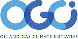The logo for Oil and Gas Climate Initiative