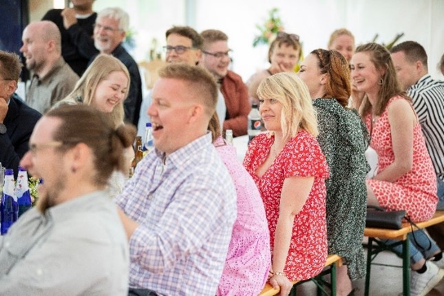 People around a table