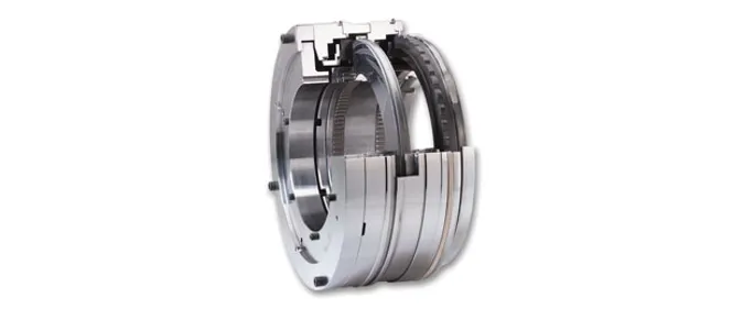 The bearing unit made of stainless steel