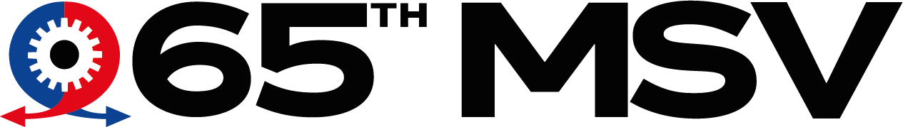 The logo for the 65th MSV