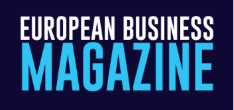 The logo for European Business Magazine