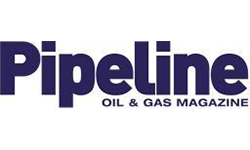 The logo for Pipeline Oil and Gas Magazine