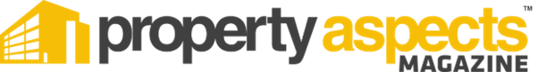 The logo for Property Aspects Magazine