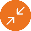 Reduce Icon Two Arrows Facing Eachother
