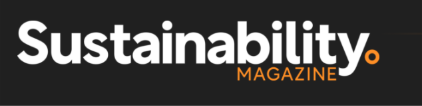 The logo for Sustainability Magazine